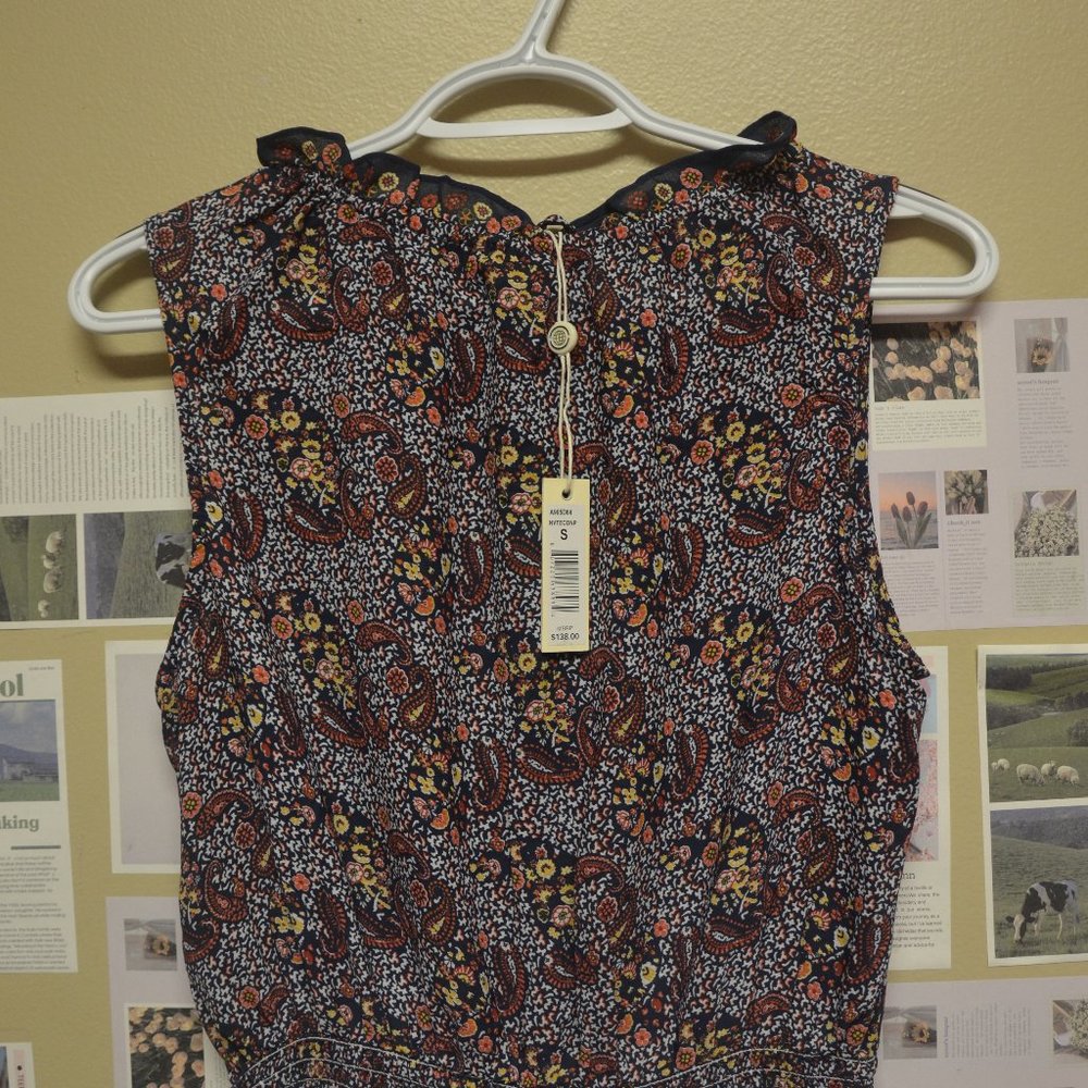 NWT Max Studio Multicolor Floral Print Maxi Dress
